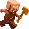 21273 LEGO Minecraft Нападение шара-гаста на деревню