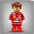 43014 LEGO Editions Formula 1 Scuderia Ferrari HP ‑kypärä – Charles Leclerc