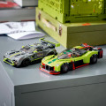 76910 LEGO Speed Champions Aston Martin Valkyrie AMR Pro ja Aston Martin Vantage GT3