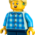 60461 LEGO  City Maatilan punainen traktori, peräkärry ja lampaat