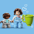 10986 LEGO DUPLO Town Omakotitalo perävaunussa