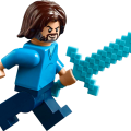 21273 LEGO Minecraft Нападение шара-гаста на деревню