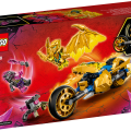 71768 LEGO Ninjago Jay kuldne draakonimootorratas