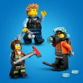 60462 LEGO  City Helikopteri, tuletõrjeauto ja allveelaeva remiks