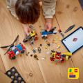60462 LEGO  City Helikopteri, tuletõrjeauto ja allveelaeva remiks