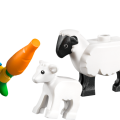 60461 LEGO  City Maatilan punainen traktori, peräkärry ja lampaat