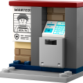 60455 LEGO Politseimootorratta tagaajamine