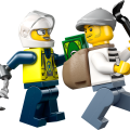 60455 LEGO Politseimootorratta tagaajamine