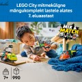 60505 LEGO  City Lidmašīna, avārijas dienesta auto un transportlīdzeklis uz gaisa spilvena