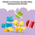 10477 LEGO DUPLO My First “Trīs vienā” Radošie mīlīgie mājdzīvnieki