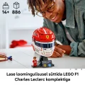 43014 LEGO Editions Formula 1 Scuderia Ferrari HP ‑kypärä – Charles Leclerc