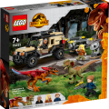 76951 LEGO Jurassic World Pyroraptori ja Dilophosauruse transportimine