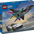 60489 LEGO  City Lennuk vs. auto