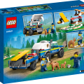 60369 LEGO  City Siirrettävä poliisikoirien koulutusrata