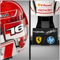 43014 LEGO Editions Formula 1 Scuderia Ferrari HP ‑kypärä – Charles Leclerc
