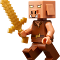 21273 LEGO Minecraft Нападение шара-гаста на деревню