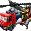 60462 LEGO  City Helikopteri, tuletõrjeauto ja allveelaeva remiks