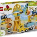 10476 LEGO DUPLO Town “Trīs vienā” Būvlaukums un transportlīdzekļi