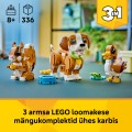 31382 LEGO  Creator Piemīlīgie dzīvnieki: Rotaļīgais kucēns