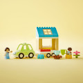 10986 LEGO DUPLO Town Omakotitalo perävaunussa