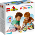 10986 LEGO DUPLO Town Omakotitalo perävaunussa