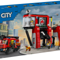 60414 LEGO  City Tuletõrjedepoo koos tuletõrjeautoga