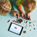 60461 LEGO  City Maatilan punainen traktori, peräkärry ja lampaat
