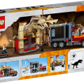 76948 LEGO Jurassic World T. rexin ja Atrociraptor-dinosauruksen pako