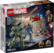 76320 Iron Man ja Sõjamasin vs. haamerdroonid