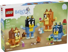 11217 Klotsidest kokkupandav Bluey perekond
