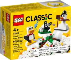 11012 LEGO Classic Valged loovmänguklotsid