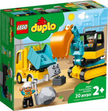 10931 LEGO DUPLO  Veok ja roomikekskavaator