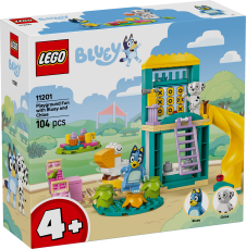 11201 Bluey ja Chloe lõbus mänguväljak